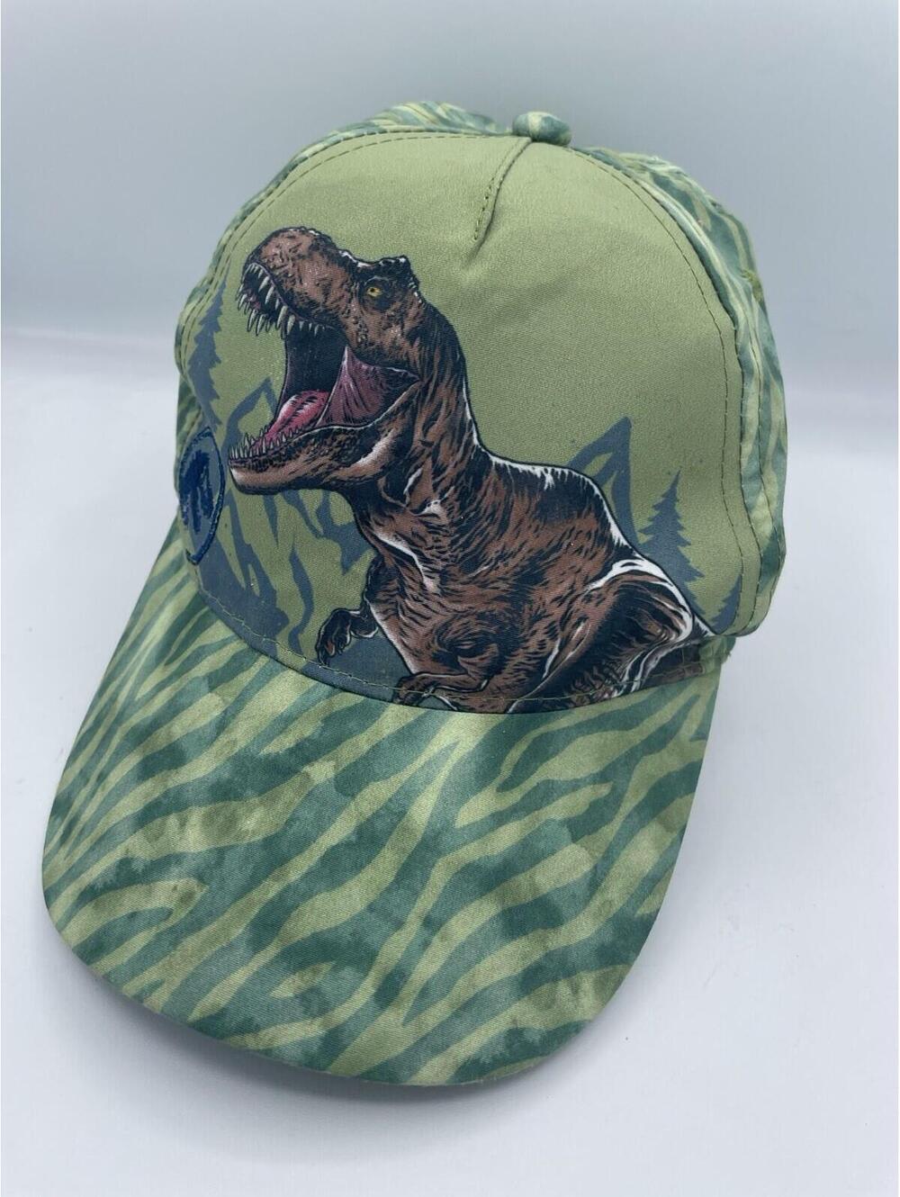 Jurassic World Dominion Tyrannosaurus Rex Ball Cap T-Rex Adjustable Green